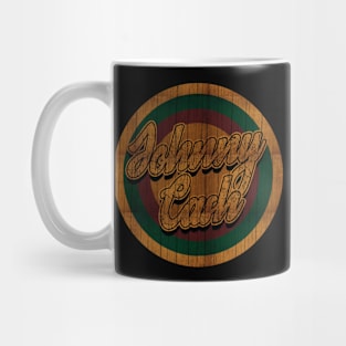 Circle Retro Johnny Cash Mug